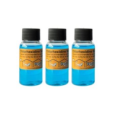 3 Refills of 32  oz Each, Chlorhexidine Solution 2 , Chlorhexidine Cleaning So...