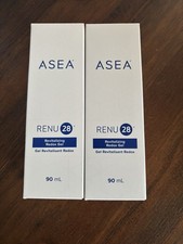 2 x Tubes ASEA RENU 28 Revitalizing Redox Gel 3oz EXP:01/2027 