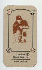 PETE PIHOS V1 RARE ZEENUT CANDY DECK FOOTBALL CARD