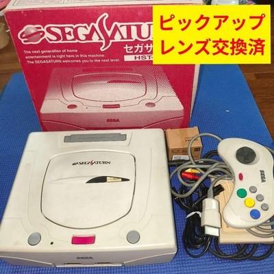 Box  new lens replacement power memory tested and confirmed working Sega Saturn