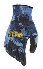 Work Gloves with Grip, All Purpose Gloves for Fishing, Outdoor Work, and Auto...