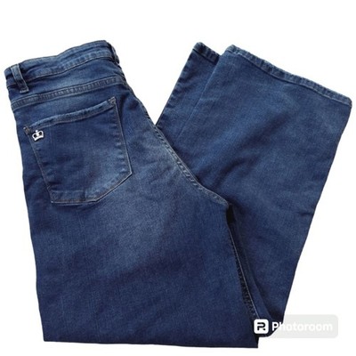 Paula Cahen D anvers High Rise Wide Leg Jeans sz 28