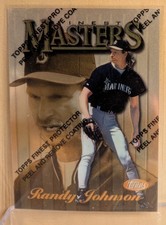 1997 Topps Finest GOLD #348 Randy Johnson Mariners RARE BOX HIT MASTERS