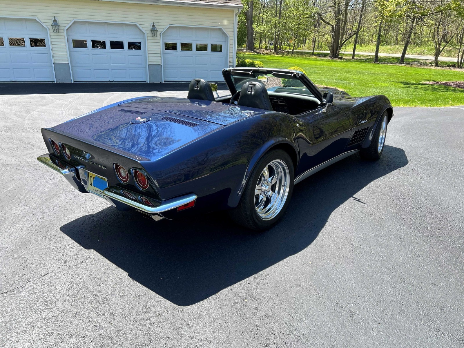 1970 Blue Chevrolet Corvette   | C3 Corvette Photo 5