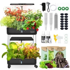 44-Pod Indoor Hydroponic Growing System + 3 Free Seeds Starter Kit