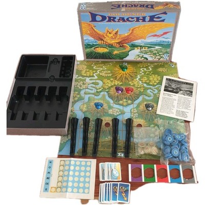 Goldener Drache 1991 Fx Schmidt Brettspiel Fantasy Dragon  Vollständi