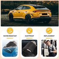 Eurowagens Matt Carbonfaser Auspuffendrohr Universal Auspuffrohr Modifikation