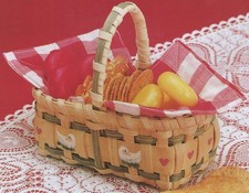 Burgundy Hill Basket Kit Gift Basket 3.5"X6.5"X3"