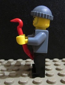 LEGO City Burglar w/ Red Crowbar (cty0364)