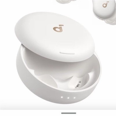 soundcore Sleep A30 True Wireless Bluetooth In-Ear Earbuds w/ ANC Case White