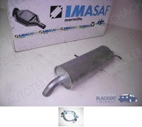 Imasaf ESD Auspuff Endtopf für Citroen / Peugeot C4 + Coupe + 307