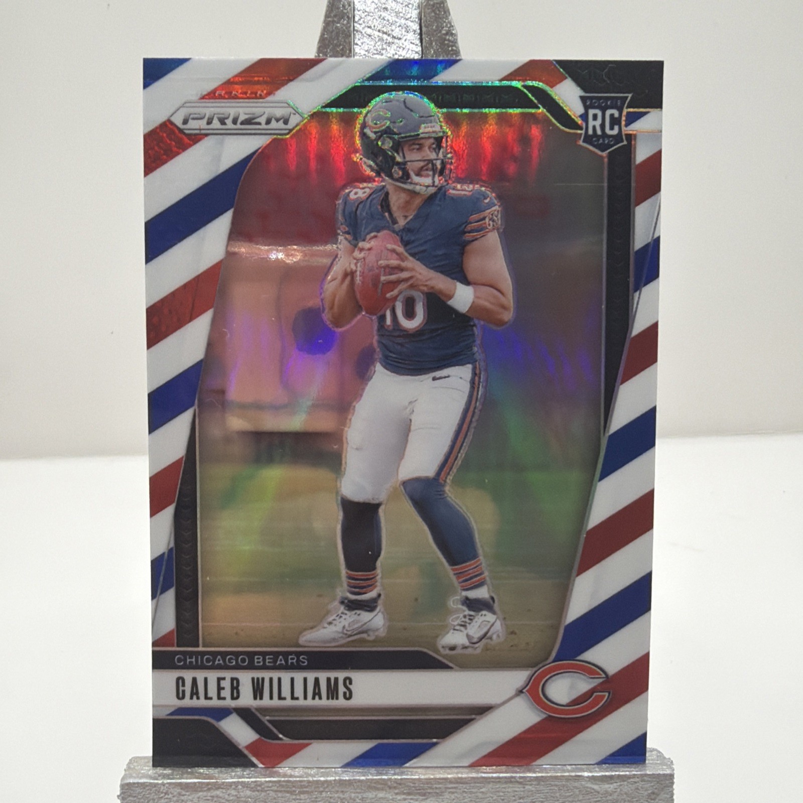 2024 Panini Prizm - Caleb Williams #301 Red White & Blue Prizm (RC)