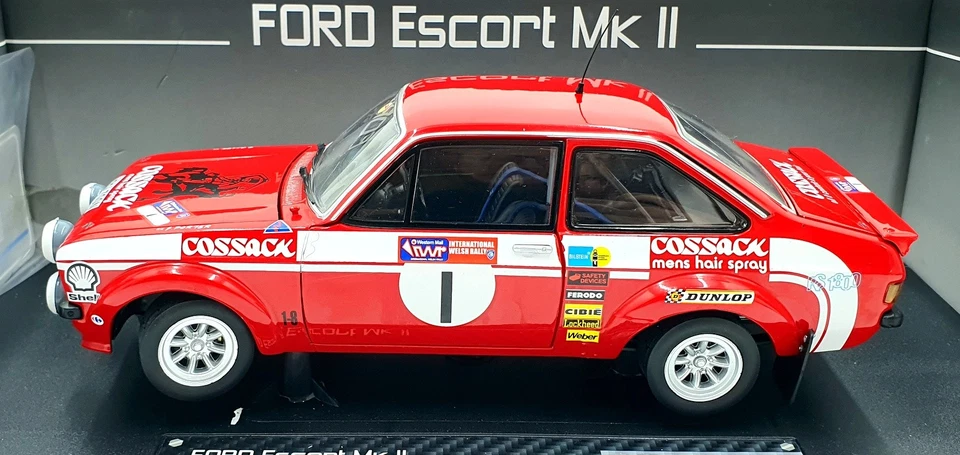 Sun Star 1/18 Scale Diecast 4446 Ford Escort MK2 RS 1800 Winner Welsh Rally 1975 - Image 3 of 4