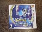 Pokémon Moon (Nintendo 3DS, 2016) With Game, Case and Booklet - TESTED AND WORKS