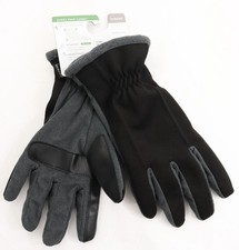 Isotoner Signature Men's Active Gloves, Smartouch and Smartdri Dark Charcoal NWT