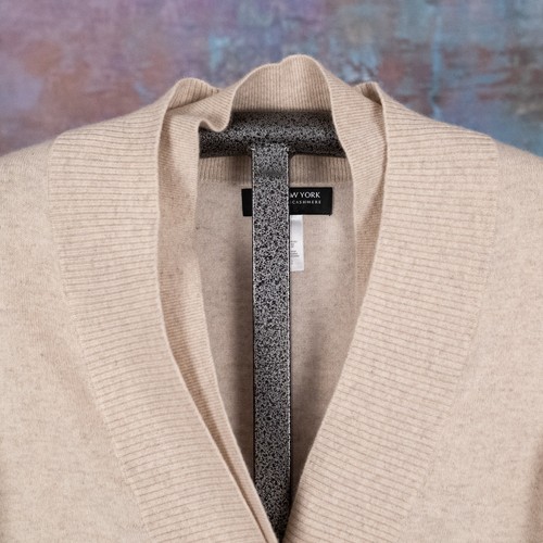 Jones New York Collection Cashmere Cardigan SZ 0X Shawl Collar Button Front Cozy - Picture 2 of 6