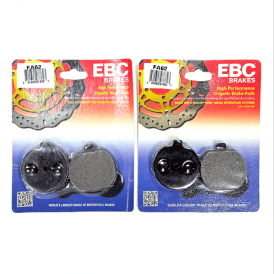 EBC Brake Pad Set Organic for 1979-1980 Kawasaki KZ1000E Front 2