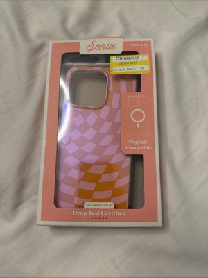 Sonix Case for iPhone 15 Pro - Magsafe - 10FT drop tested - Checkmate Pink