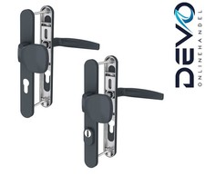 Schmalrahmengarnitur Anthrazit 92mm Wechselgarnitur Nebeneingangstüre Haustüre 