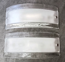 Applique vetro pesante LineaLight Linea Light 2 lampade da parete