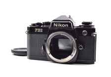 w/Cap Mint Nikon FE2 Black 35mm SLR Film Camera Body Honeycomb From JAPAN 2669
