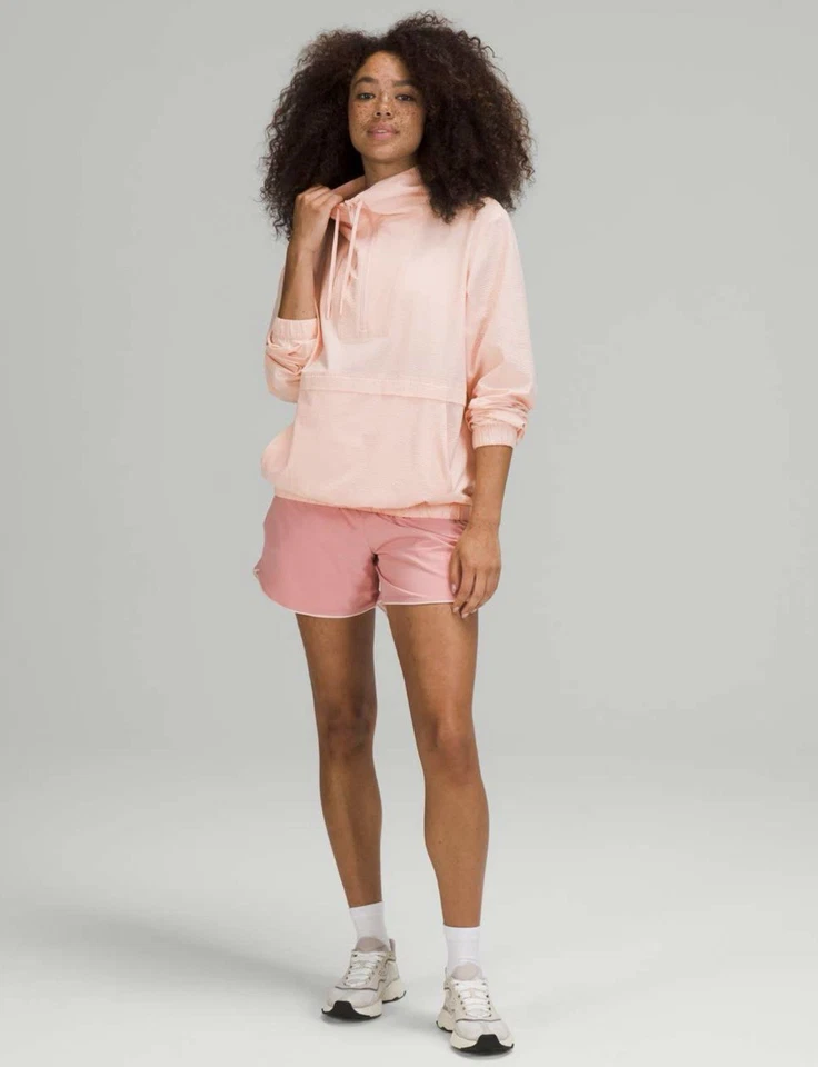 Lululemon Pack Lightweight Pullover *Packable” Pink Mist UV Protection - Image 3 of 4