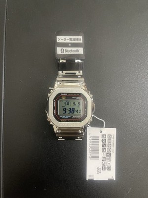 CASIO G-SHOCK GMW-B5000D-1CJF Silver Stainless Steel Men's Watch New in Box