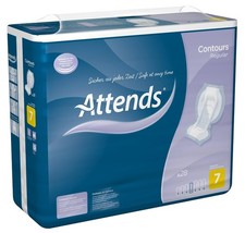 Fleming Medical AT0083 Attends Level 7 Contours Regular Pad, 650mm x 19mm x 6.9