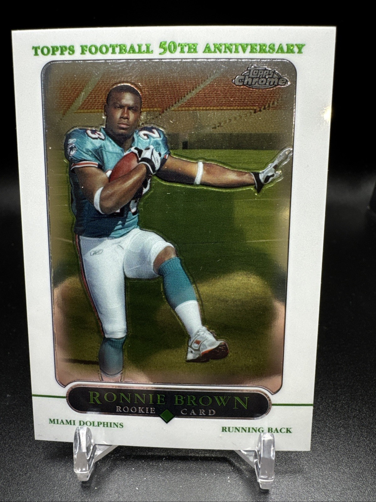2005 Topps Chrome #170 Ronnie Brown Rookie Card
