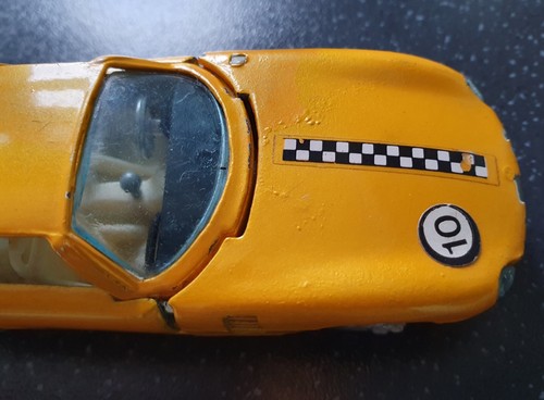 1980s VINTAGE METALLIC YELLOW JOAL 105 ALFA ROMEO GIULIO 1600 DIE-CAST MODEL CAR - Picture 5 of 24