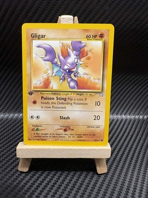 Gligar First Edition 59/111 Neo Genesis Regular MP