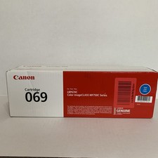 Genuine Canon 069 Toner Cartridge Cyan