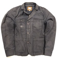 Vintage Diesel Co. Work Wear Faded Punk Lined Chore Engineer Jacket - Large