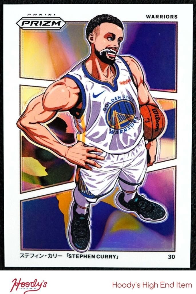 2024-25 Panini Prizm Manga #4 Stephen Curry SP Warriors
