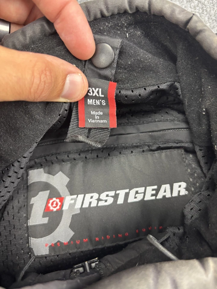 Firstgear Kilimanjaro Jacket Mens 3XL Black Motorcycle Adventure Touring Riding - Image 3 of 4