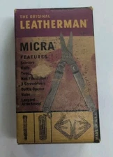 Leatherman - Original Micra, Copyright 1998, New In Box, w/Original User Guide