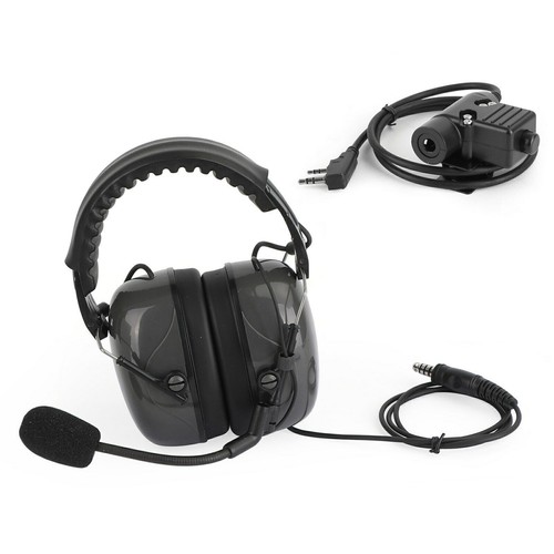 Noise Cancelling Adjustable Cuffia per TK3107 TK3207 TK3160 BaoFeng UV5R IT H7 Y - Zdjęcie 10 z 12