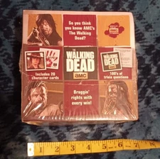 New Sealed Walking Dead AMC Trivia Box 2014 