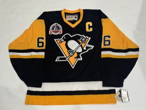 MARIO LEMIEUX SIGNED CCM PITTSBURGH PENGUINS 1992 STANLEY CUP JERSEY PSA COA - Picture 3 of 3