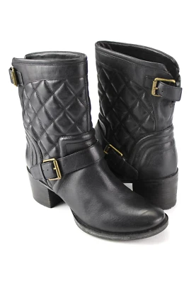 Clarks Gr.38 Uk.5 Damen Stiefel Stiefeletten Boots Leder Schwarz  TOP  F 912 - Bild 1 von 4