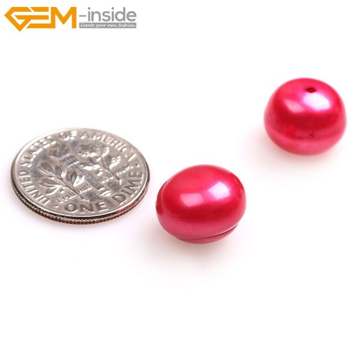 Stud Aaa Grade Half Drilled Pearl Button Beads For Earring Jewelry Making Women - Picture 108 of 153