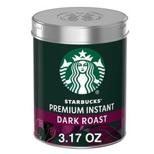 Starbucks Premium Instant DARK Roast Coffee 1 Can 3.17 oz