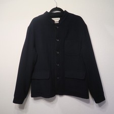 OLIVER SPENCER NAVY WOOL England Jacket Blazer Engineered Jacket 40R Garments M