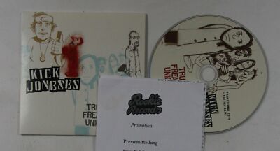 Kick Joneses True Freaks Union GER Adv Cardcover CD 2009 + PR-Insert Punk