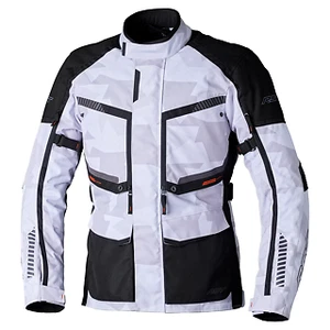 RST Textile Motorcycle Jacket Maverick Evo Ce Mens Motorbike Silver Camo