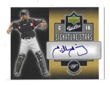 2006 UPPER DECK FIRST PITCH GUILLERMO QUIROZ SIGNATURE STARS AUTO #GQ BLUEJAYS