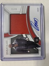 OMOS 2022 Immaculate Collection Wwe PATCH AUTOGRAPH  60/99