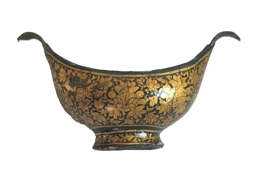 Multi-Color Bowl Antique Original Asian Antiques