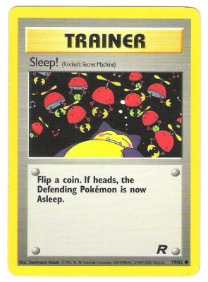 Pokemon Team Rocket (2000) Unlimited Commons - Pick from Drop-Down List