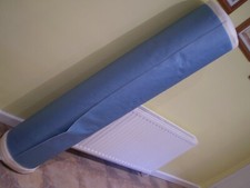 Luminex Ironing-Board Covering.  Felt-backed, hole-punched.